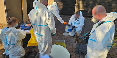 Lubliniecki. SG zlikwidowała laboratorium narkotykowe oraz zabezpieczyła broń
