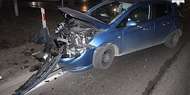 Zderzenie na obwodnicy, poszkodowany nasz mieszkaniec