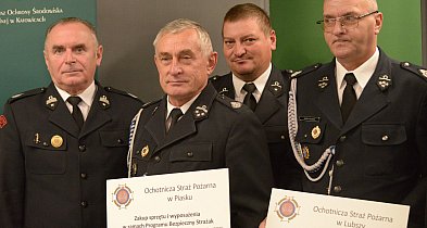 „Bezpieczny Strażak” dla powiatu lublinieckiego. OSP otrzymały dotacje-11982