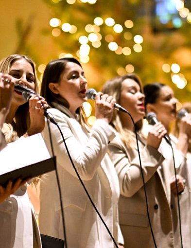 Gospelsi kolędowali w Lublińcu. Ciąg dalszy nastąpi-12622