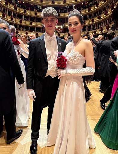 Uczeń z Lublińca na balu debiutantów w Wiedniu
