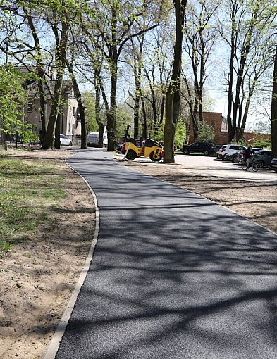 Lubliniec. Przebudowa ścieżki rowerowej