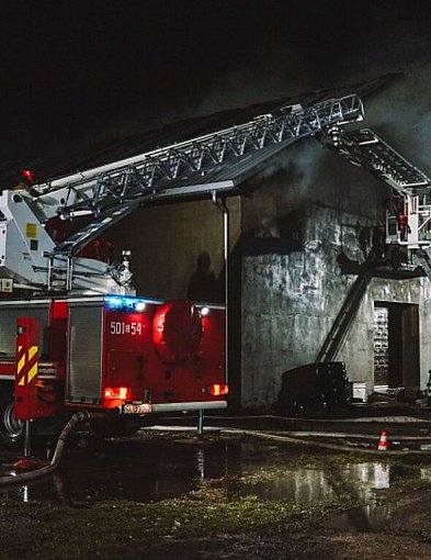Powiat lubliniecki. Pożar i 3 mln strat, jest decyzja prokuratury