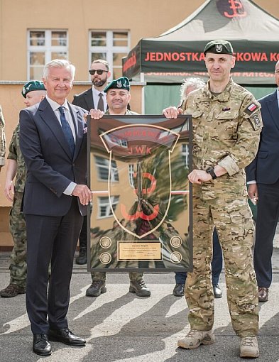 Lubliniec. Wiceminister u komandosów