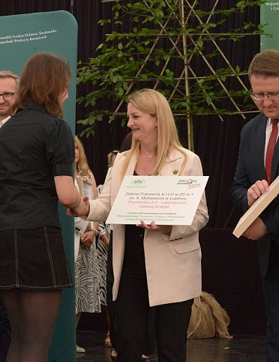 Zielona Pracownia dla LO w Lublińcu. Gala konkursu odbyła się w Koszęcinie