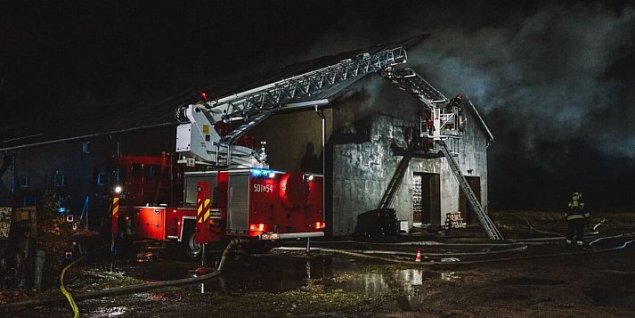 Powiat lubliniecki. Pożar i 3 mln strat, jest decyzja prokuratury