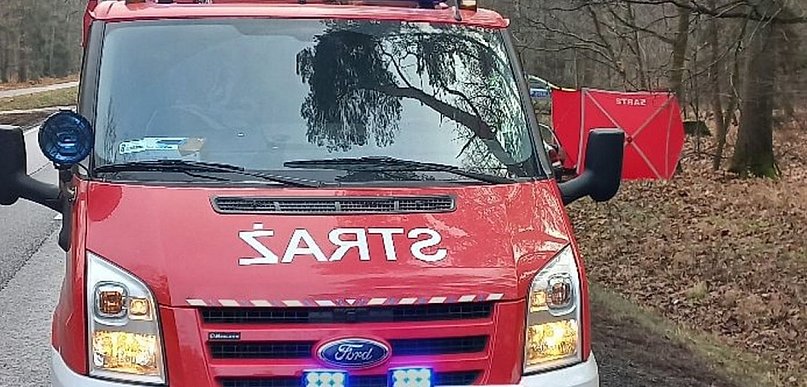 Śmiertelny wypadek na DK 11 w powiecie lublinieckim