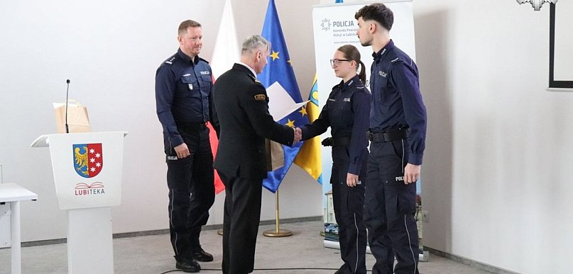 Lubliniec. Policja podsumowała, strażacy wyróżnili