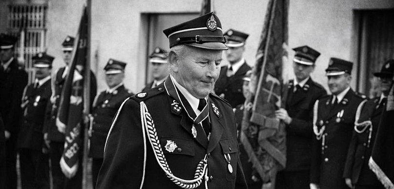 Powiat lubliniecki. Druhowie żegnają prezesa