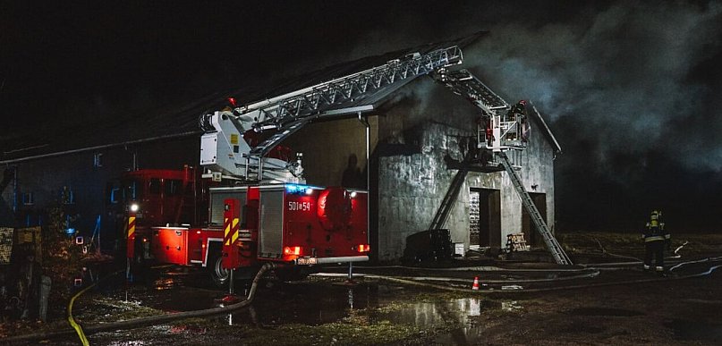 Powiat lubliniecki. Pożar i 3 mln strat, jest decyzja prokuratury
