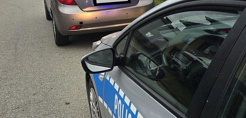 Powiat lubliniecki. Wpadka na Ogrodowej, dzielnicowy w akcji