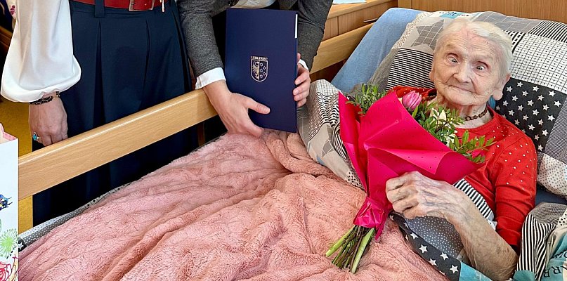 Lubliniec. 102. urodziny pani Bronisławy