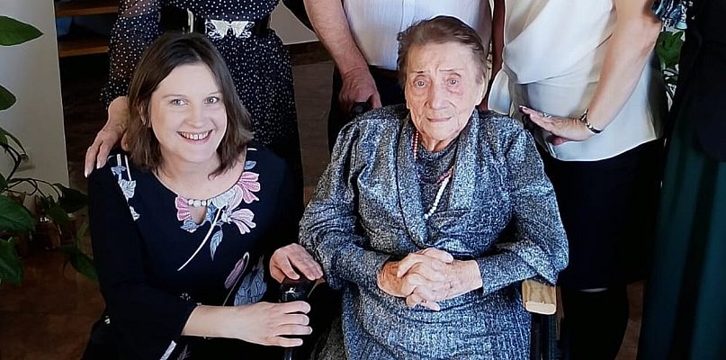 Powiat lubliniecki. Pani Stefania świętuje 103. urodziny