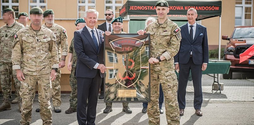 Lubliniec. Wiceminister u komandosów