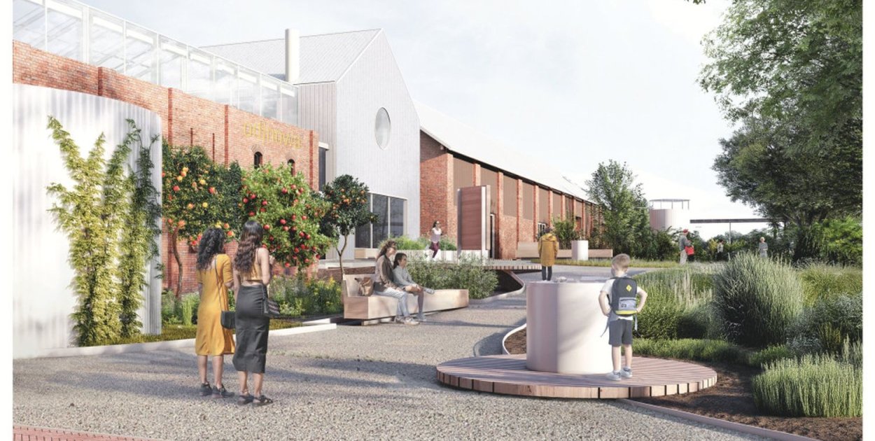 Jeden z pomysłów na zagospodarowanie budynków. Fot. Archiwum UM Woźniki