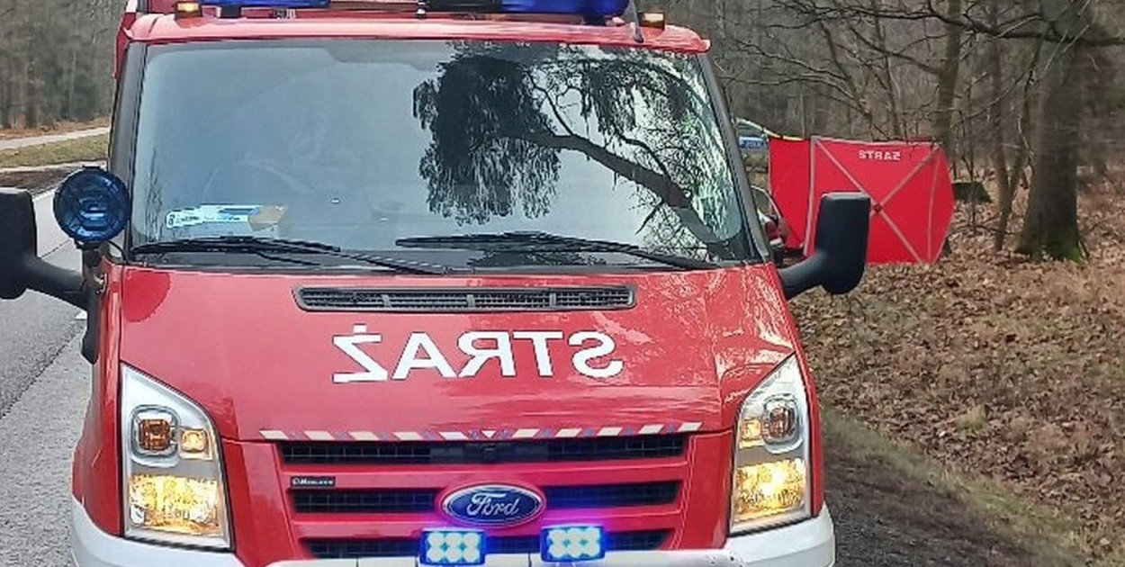 Śmiertelny wypadek na DK 11 w powiecie lublinieckim