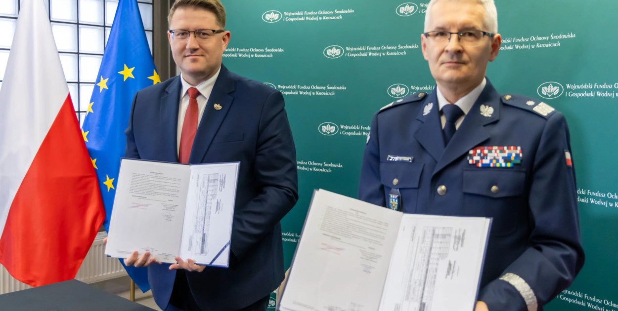 4,8 mln zł na radiowozy dla policji. WFOŚiGW w Katowicach wspiera ślaski...